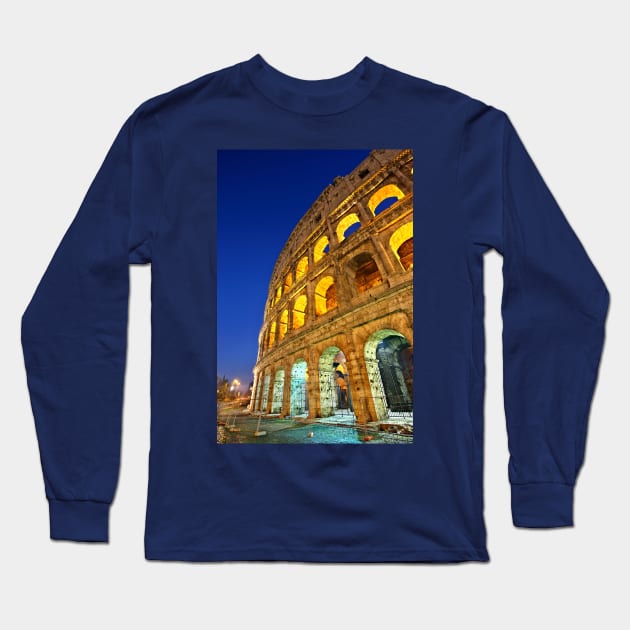 Nights at the Colosseum (Part II) Long Sleeve T-Shirt by Cretense72